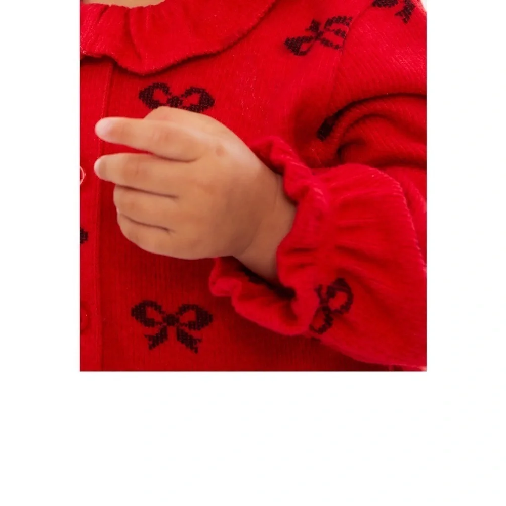 Wonder Nation Baby Girl Cardigan and Pants Outfit Set 2-Piece, Size 3-6M